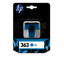 HP  363 Cyan Ink Cartridge